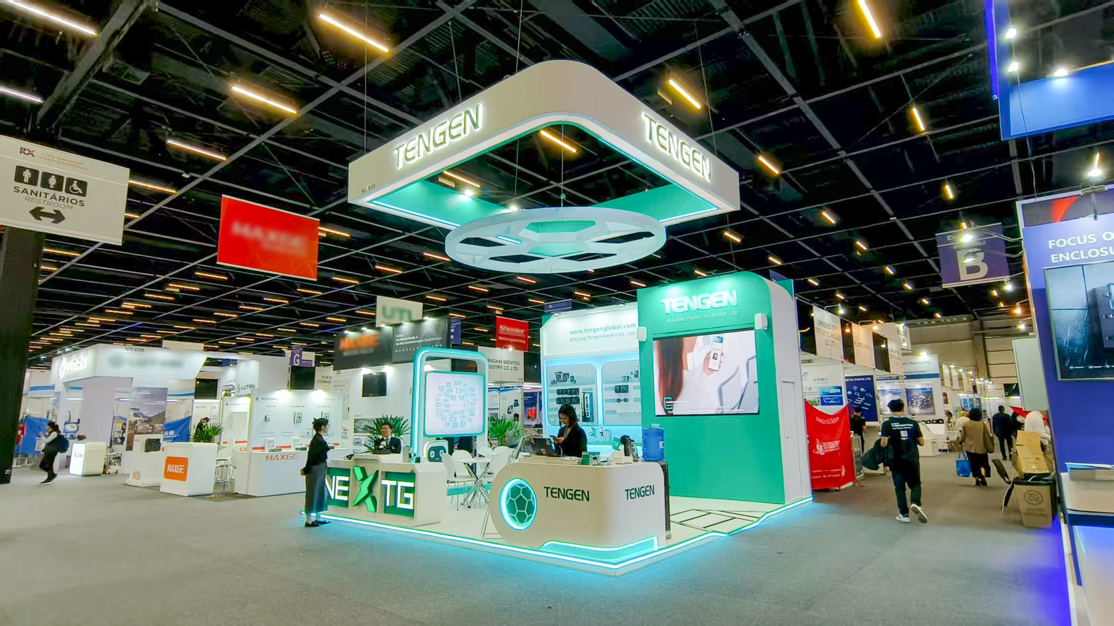 闪耀拉美丨金年会金字招牌信誉至上亮相FIEE巴西国际电力展